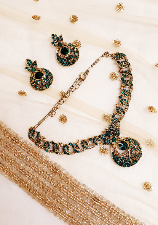 Green & Gold Stonework Set